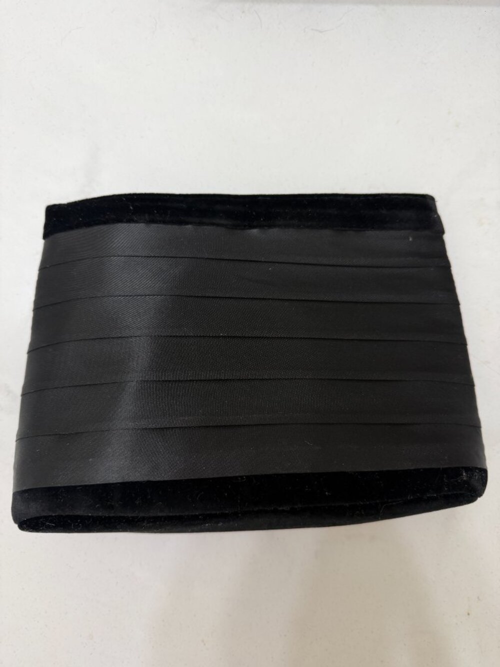 Yves Saint Laurent YSL Parfums Black Velvet Satin Ribbon Makeup Bag GWP Cosmetic - Picture 6 of 9